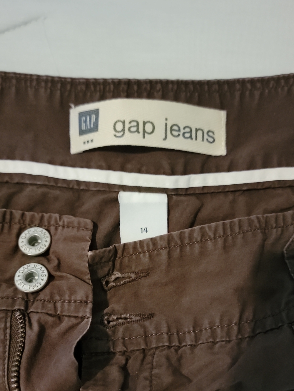 GAP Chocolate Brown Casual Pants